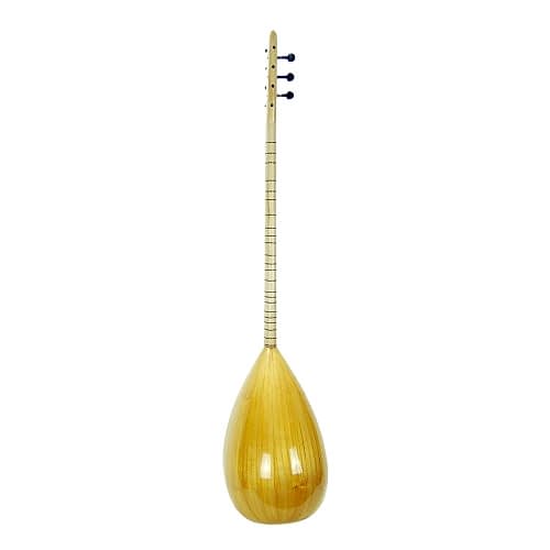 Bağlama Yaprak Dut Polyesterli Profesyonel Uzun Sap BYDPU