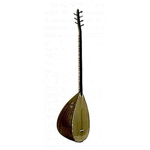Bağlama Yaprak Dut Polyesterli Profesyonel Uzun Sap BYDPU